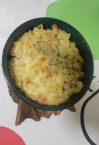 奶酪培根通心粉